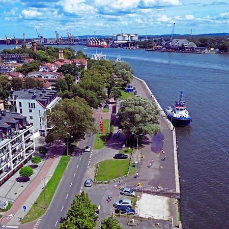 Sunset Apartments - Flotylla. Widok Na Port + Parking. Świnoujście Εξωτερικό φωτογραφία