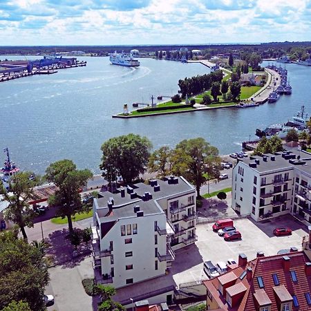 Sunset Apartments - Flotylla. Widok Na Port + Parking. Świnoujście Εξωτερικό φωτογραφία