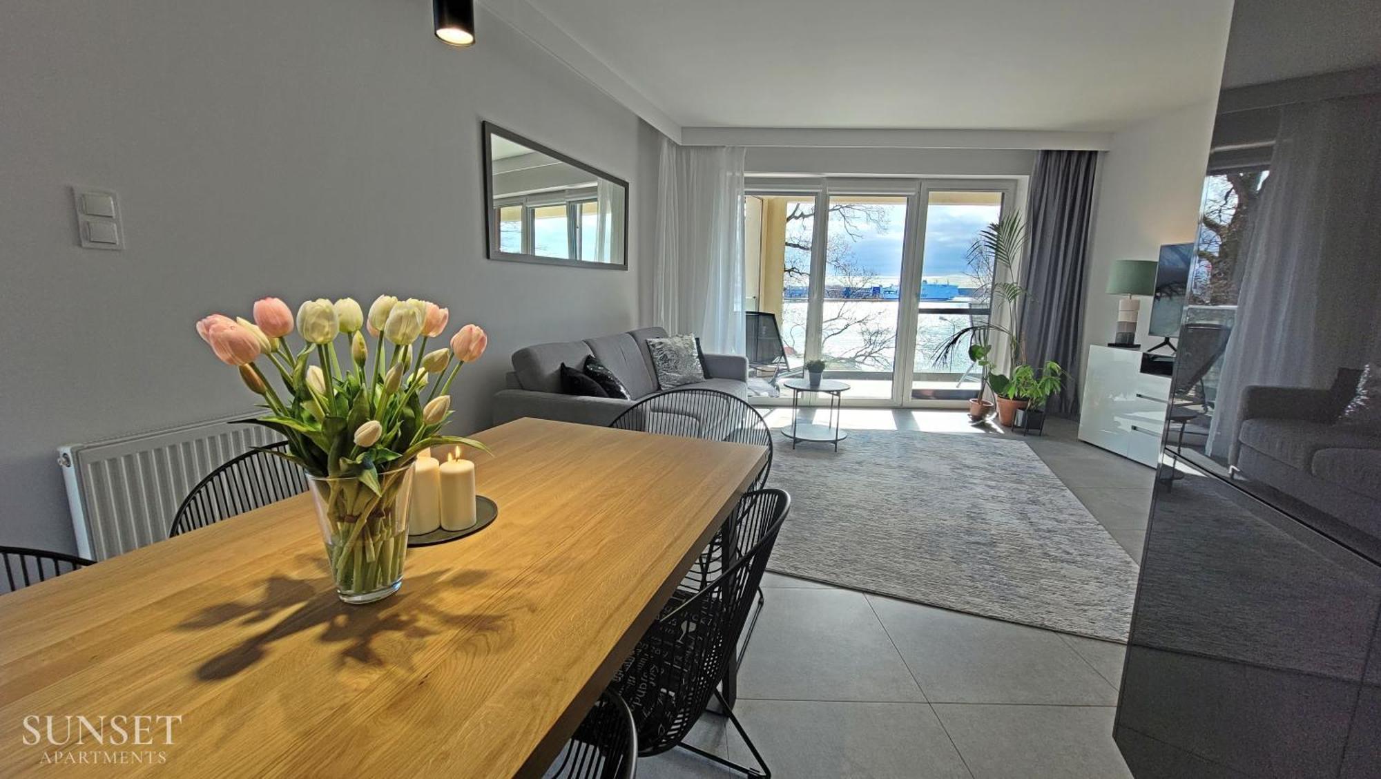 Sunset Apartments - Flotylla. Widok Na Port + Parking. Świnoujście Εξωτερικό φωτογραφία