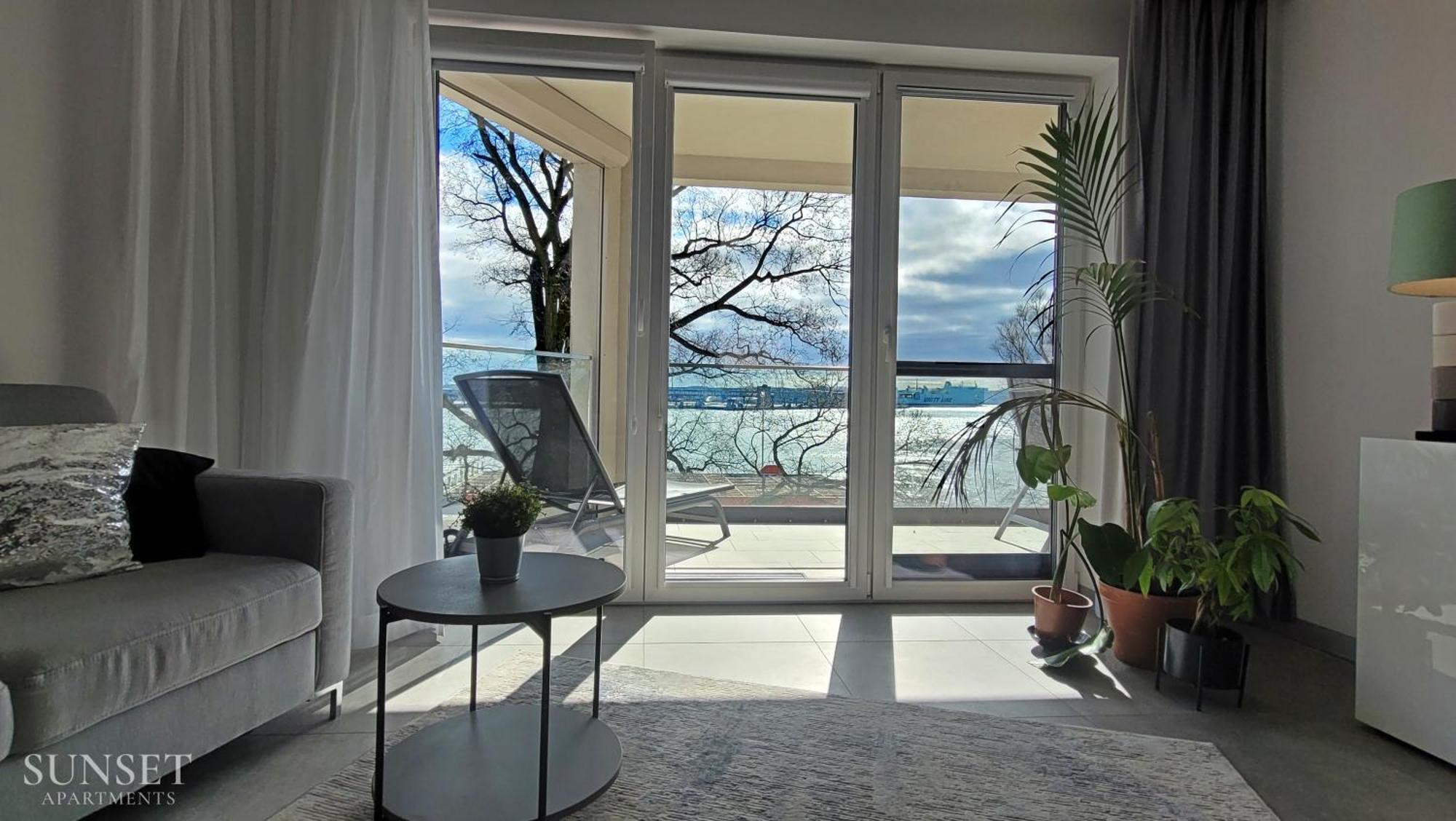 Sunset Apartments - Flotylla. Widok Na Port + Parking. Świnoujście Εξωτερικό φωτογραφία